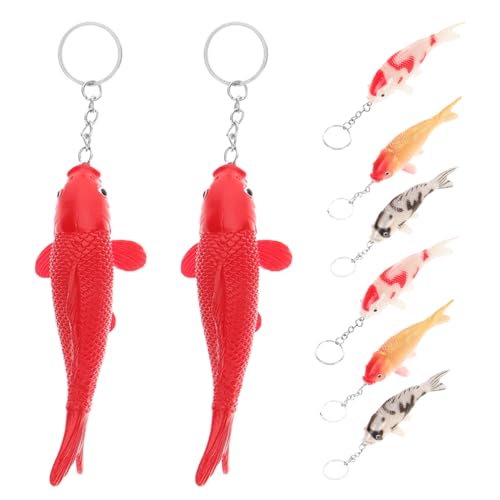 FUTUREORYY 8 Stück Schlüsselanhänger Anhänger Süßer Schlüsselanhänger Mini Taschenanhänger Fischförmiger Schlüsselanhänger Süßer Schlüsselanhänger Fisch Schlüsselanhänger Dekorativer FUTUREORYY 8 Stück Schlüsselanhänger Anhänger Süßer Schlüsselanhänger Mini Taschenanhänger Fischförmiger Schlüsselanhänger Süßer Schlüsselanhänger Fisch Schlüsselanhänger Dekorativer von FUTUREORYY
