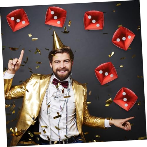 FUTUREORYY 8 Stück Teiliges Würfel Rot blau Poker themenparty deko Langlebige Party luftballons Vielseitig als Fotorequisiten und Raumdekoration für Spielabende Jahre events FUTUREORYY 8 Stück Teiliges Würfel Rot blau Poker themenparty deko Langlebige Party luftballons Vielseitig als Fotorequisiten und Raumdekoration für Spielabende Jahre events von FUTUREORYY