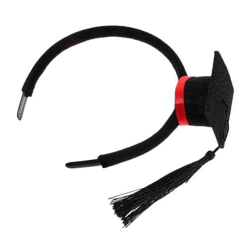 FUTUREORYY Abschluss Hut Stirnband mit Band Multi Funktionales Headdress für Abschlussfeiern Foto Requisiten für Graduierungspartys Langlebig und Leicht und Gruppenfotos von FUTUREORYY