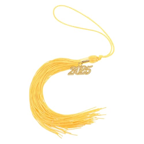 FUTUREORYY Abschlusskappe Quaste Goldener Anhänger mit Metallverschluss Abschlusskappen Dekoration für Bachelorfeier Accessoire für Abschlusszeremonien und Erinnerungspräsente FUTUREORYY Abschlusskappe Quaste Goldener Anhänger mit Metallverschluss Abschlusskappen Dekoration für Bachelorfeier Accessoire für Abschlusszeremonien und Erinnerungspräsente von FUTUREORYY