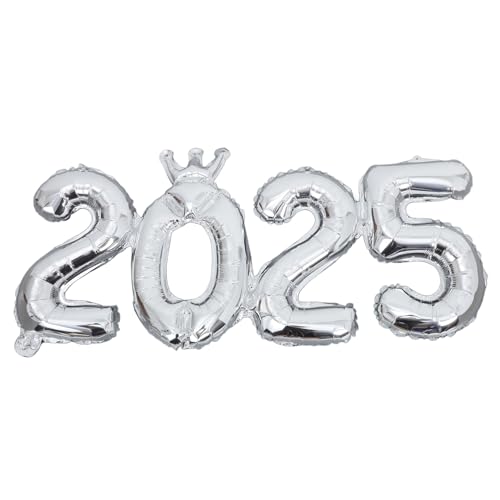 FUTUREORYY Aluminium Folienballons für Neujahrsfeiern Wiederverwendbare Langlebige Dekoration für Graduierungen Jubiläen und Feste Schaffen FUTUREORYY Aluminium Folienballons für Neujahrsfeiern Wiederverwendbare Langlebige Dekoration für Graduierungen Jubiläen und Feste Schaffen von FUTUREORYY