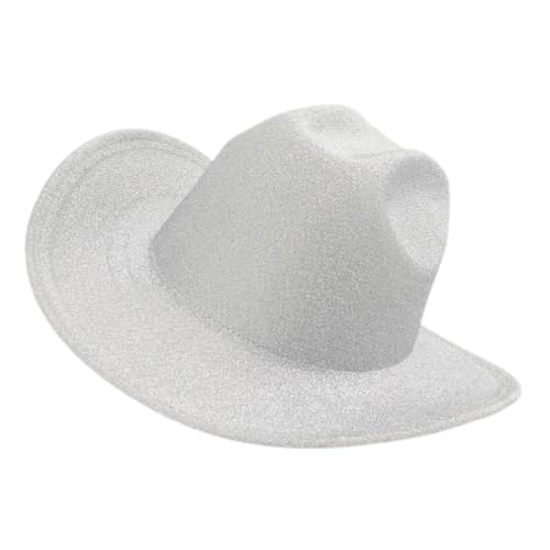 FUTUREORYY Cowboyhut für Damen und Herren Glänzender Disco Hut für Partys Hochzeiten und Festivals Wiederverwendbarer Leichter Hut mit Eleganter Ausstrahlung oder Kostümzubehör FUTUREORYY Cowboyhut für Damen und Herren Glänzender Disco Hut für Partys Hochzeiten und Festivals Wiederverwendbarer Leichter Hut mit Eleganter Ausstrahlung oder Kostümzubehör von FUTUREORYY