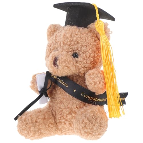 FUTUREORYY Doktorhut Puppe Abschlussbär Weich Gefüllt Mini Congrats Grad Schwarz Plüsch FUTUREORYY Doktorhut Puppe Abschlussbär Weich Gefüllt Mini Congrats Grad Schwarz Plüsch von FUTUREORYY