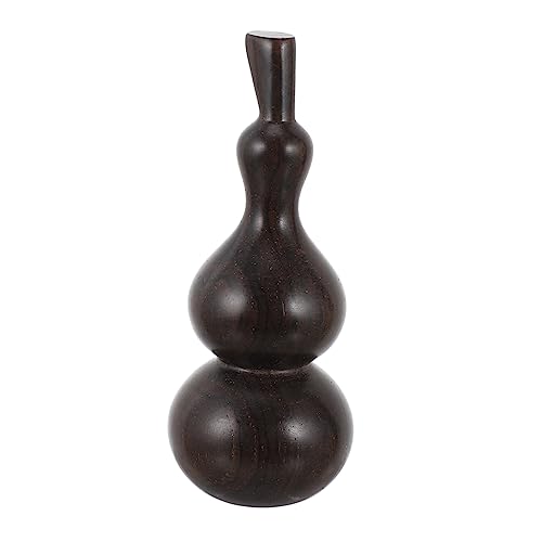FUTUREORYY Exklusive Desktop Ornament Holzkunst Kleine Gourd Tischdekoration aus Purpurholz Natürliches Vintage Design Handgefertigt für Wohn und Bürodekoration Vielseitig als von FUTUREORYY
