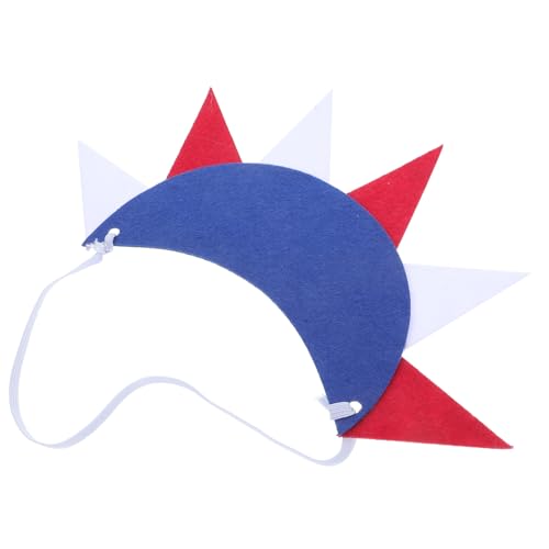 FUTUREORYY Freiheitsstatue-Stirnband party kopfschmuck freiheitsstatue kopfschmuck Statue of Liberty Kopfschmuck Göttin Zubehör Göttin Stirnband Halloween-Stirnbänder für Frauen Vlies von FUTUREORYY