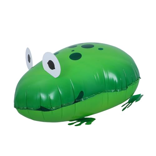 FUTUREORYY Frosch Klassenzimmer Ballonsdekor Babyparty Ballonsballons Animierter Frosch Ballon Tier Ballon Dekorationen Tier Geburtstagsparty Dekorationen Party von FUTUREORYY