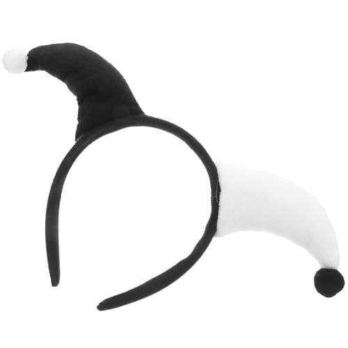 FUTUREORYY Halloween Clown Haarreif mit Dekorativen Elementen Leichtes Cosplay Kopfband für Karneval und Party Roter Haarschmuck für Mädchen und Festliche Anlässe von FUTUREORYY