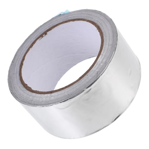 FUTUREORYY Hochtemperaturbeständiges Aluminiumfolie Isolierband Rohrdichtband mit Einzelleiter Wasserdichtes Wärmeisolierendes Klebeband für Fußbodenheizung und Elektroanwendungen FUTUREORYY Hochtemperaturbeständiges Aluminiumfolie Isolierband Rohrdichtband mit Einzelleiter Wasserdichtes Wärmeisolierendes Klebeband für Fußbodenheizung und Elektroanwendungen von FUTUREORYY