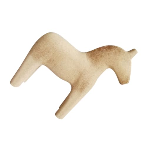 FUTUREORYY Holzpferd DIY Ornament aus Natürlichem Holz Handgefertigt Glatt Poliert Kinderfreundliches Bastelspielzeug Umweltfreundlich Kleine Pferdefigur für Kreative Dekoration FUTUREORYY Holzpferd DIY Ornament aus Natürlichem Holz Handgefertigt Glatt Poliert Kinderfreundliches Bastelspielzeug Umweltfreundlich Kleine Pferdefigur für Kreative Dekoration von FUTUREORYY