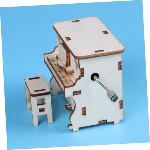 FUTUREORYY Holzspieluhr Klavier zum Zusammenbauen Holzbausatz Musikalisches Geschenk für Jungen Mädchen Kreative DIY Spieluhr mit Hochwertiger Verarbeitung und Einzigartigem Klang FUTUREORYY Holzspieluhr Klavier zum Zusammenbauen Holzbausatz Musikalisches Geschenk für Jungen Mädchen Kreative DIY Spieluhr mit Hochwertiger Verarbeitung und Einzigartigem Klang von FUTUREORYY