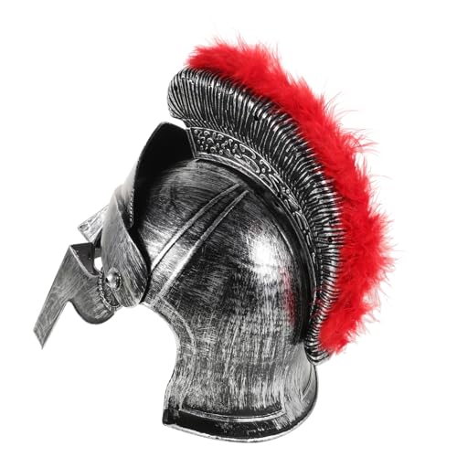 FUTUREORYY -Hut Gladiator Kostüme Maske spartanische Rüstung Mittelalterlicher Ritterhelm Antiker Kriegerhelm Heldenhelm Helm Männer mittelalterlich Römisches Helmkostüm Plastik Silver FUTUREORYY -Hut Gladiator Kostüme Maske spartanische Rüstung Mittelalterlicher Ritterhelm Antiker Kriegerhelm Heldenhelm Helm Männer mittelalterlich Römisches Helmkostüm Plastik Silver von FUTUREORYY