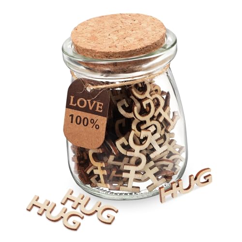 FUTUREORYY Kniffliges Ausschnitte Paare Schüttgut Valentines Design Träger Glas voller Umarmungen Brief lustiges Umarmungen in einem Glas Kiefernholz FUTUREORYY Kniffliges Ausschnitte Paare Schüttgut Valentines Design Träger Glas voller Umarmungen Brief lustiges Umarmungen in einem Glas Kiefernholz von FUTUREORYY