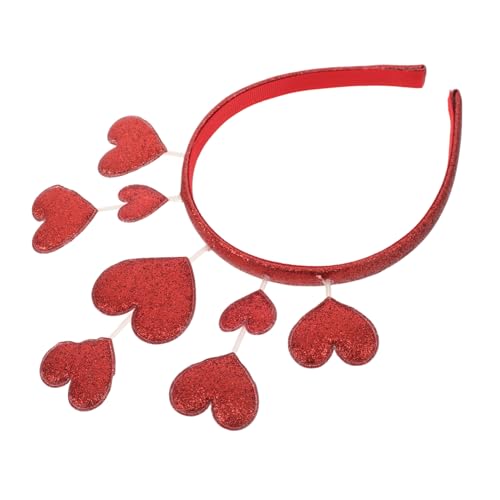 FUTUREORYY Liebe Stirnband Valentinsliebe-stirnband Valentinstags-stirnbänder Für Frauen Herz Kopfbedeckung Herz Stirnband Valentinstag Accessoires Zum Valentinstag Rot Harz FUTUREORYY Liebe Stirnband Valentinsliebe-stirnband Valentinstags-stirnbänder Für Frauen Herz Kopfbedeckung Herz Stirnband Valentinstag Accessoires Zum Valentinstag Rot Harz von FUTUREORYY