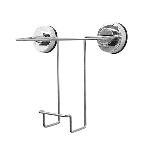 FUTUREORYY Magazinhalter ohne Bohren mit Starkem Saugnapf Wandmontierbar Zeitschriften und Zeitungsständer für Badezimmer Gäste Wc und Toilette Modernes Design Rückstandsfrei Abnehmbar von FUTUREORYY