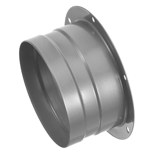 FUTUREORYY Metallflansch Lüftungsanschluss Gerade Rund Staubsammelhaube Anschluss für Tragbare Klimaanlage Industrieventilator Robust Langlebig Einfache Installation FUTUREORYY Metallflansch Lüftungsanschluss Gerade Rund Staubsammelhaube Anschluss für Tragbare Klimaanlage Industrieventilator Robust Langlebig Einfache Installation von FUTUREORYY