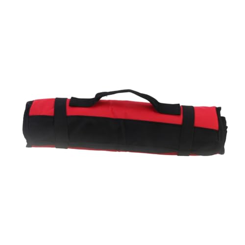 FUTUREORYY Multifunktionale Werkzeugtasche Strapazierfähigem Oxford Zusätzlicher Steckfach Tragbare Rolltasche für Schraubendreher Zange Schraubenschlüssel Praktische Aufbewahrungstasche Rot FUTUREORYY Multifunktionale Werkzeugtasche Strapazierfähigem Oxford Zusätzlicher Steckfach Tragbare Rolltasche für Schraubendreher Zange Schraubenschlüssel Praktische Aufbewahrungstasche Rot von FUTUREORYY