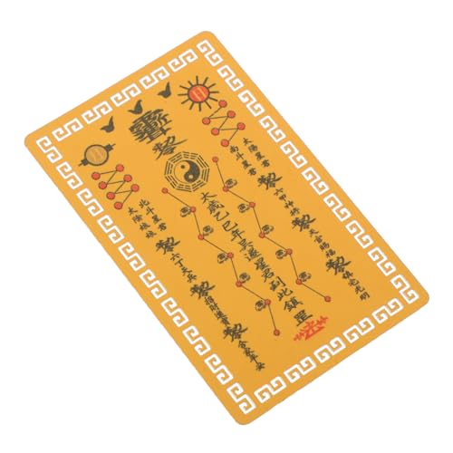 FUTUREORYY Tai Karte Event Zubehör Feng Shui Symbole Dekore Neujahrskarte Glückskarte Traditionelles Neujahrsgeschenkkarte Partyzubehör Amulettkarte Aluminium FUTUREORYY Tai Karte Event Zubehör Feng Shui Symbole Dekore Neujahrskarte Glückskarte Traditionelles Neujahrsgeschenkkarte Partyzubehör Amulettkarte Aluminium von FUTUREORYY