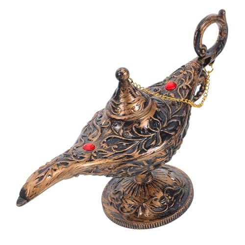 FUTUREORYY Vintage Arabian Lampe Dekorative Retro Statue Leichtes Party Deko Requisit für Halloween Cosplay Kreatives als Hochzeit Tischdekoration FUTUREORYY Vintage Arabian Lampe Dekorative Retro Statue Leichtes Party Deko Requisit für Halloween Cosplay Kreatives als Hochzeit Tischdekoration von FUTUREORYY