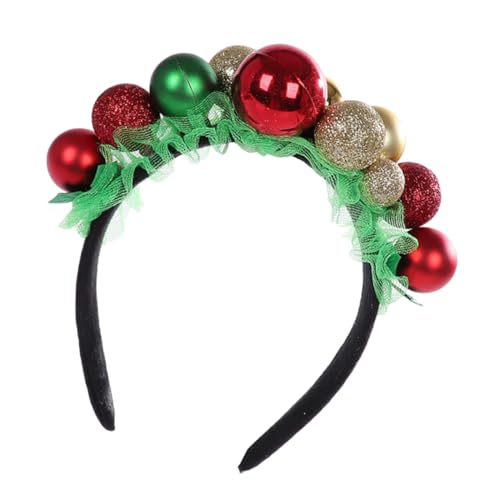 FUTUREORYY Weihnachts Haarreif mit Glocken Buntes Party Haarband Festliches Kopfschmuck für Weihnachtsfeiern Auffälliges Accessoire und Foto Requisite von FUTUREORYY
