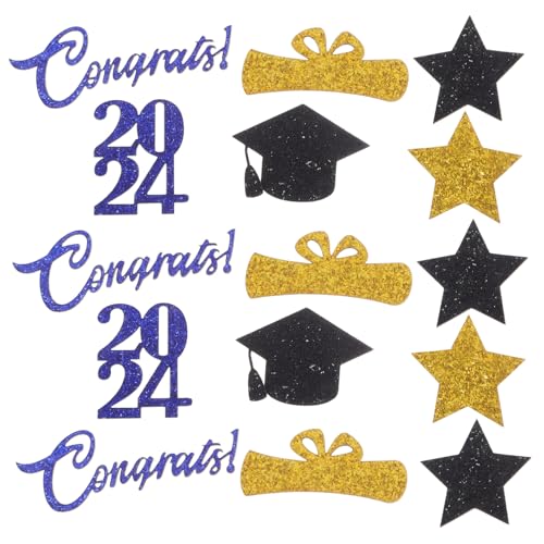 Konfetti Dekoration für Abschlussfeiern Congrats Konfetti mit Schwarzen Doktorhüten Goldenen Zertifikaten für Feiern Partys Fotorequisiten Konfetti Dekoration für Abschlussfeiern Congrats Konfetti mit Schwarzen Doktorhüten Goldenen Zertifikaten für Feiern Partys Fotorequisiten von FUTUREORYY