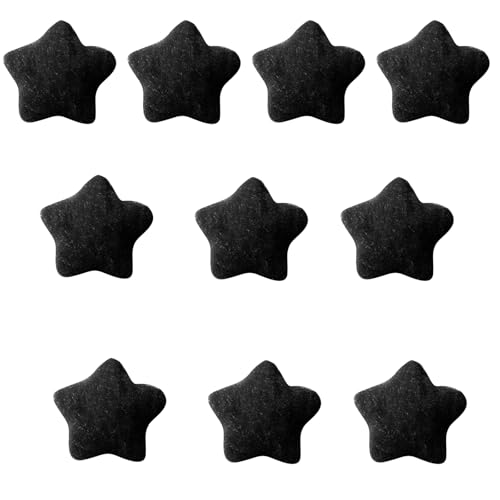 10 Stück Stern-Aufnäher, Plüsch-Stern-Applikationen, zum Aufnähen, dekorativ, für Haarnadeln, Handyhüllen, Schuhe, Dekorationen, Plüsch-Applikationen für Tasche, Kleid, Haarnadel 10 Stück Stern-Aufnäher, Plüsch-Stern-Applikationen, zum Aufnähen, dekorativ, für Haarnadeln, Handyhüllen, Schuhe, Dekorationen, Plüsch-Applikationen für Tasche, Kleid, Haarnadel von FUUGlan