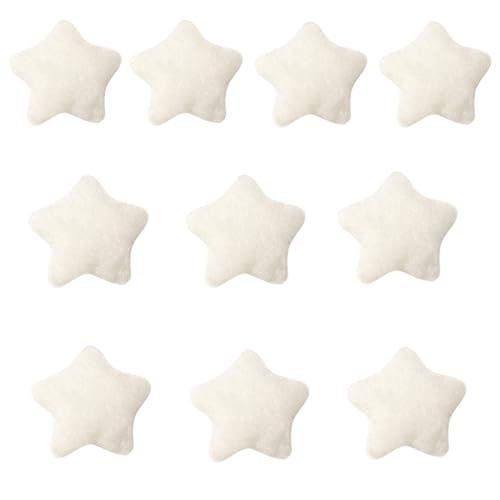 10 Stück Stern-Aufnäher, Plüsch-Stern-Applikationen, zum Aufnähen, dekorativ, für Haarnadeln, Handyhüllen, Schuhe, Dekorationen, Plüsch-Applikationen für Tasche, Kleid, Haarnadel 10 Stück Stern-Aufnäher, Plüsch-Stern-Applikationen, zum Aufnähen, dekorativ, für Haarnadeln, Handyhüllen, Schuhe, Dekorationen, Plüsch-Applikationen für Tasche, Kleid, Haarnadel von FUUGlan