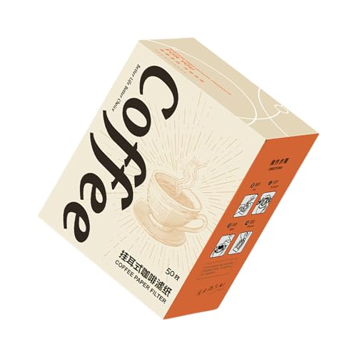 25/50 Stück tragbare hängende Ohr-Kaffee-Fliter-Beutel, Einweg-Kaffeefilter, Papiertüte, Tropfkaffee-Innenbeutel, langlebig 25/50 Stück tragbare hängende Ohr-Kaffee-Fliter-Beutel, Einweg-Kaffeefilter, Papiertüte, Tropfkaffee-Innenbeutel, langlebig von FUUGlan