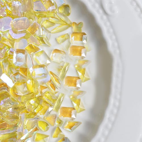 50 Stück 3D-Kristallnägel, Schmuck, Maniküre, Aufkleber, Kristall, Kunst, Spitzen, Strasssteine, Dekorationen, Zubehör 50 Stück 3D-Kristallnägel, Schmuck, Maniküre, Aufkleber, Kristall, Kunst, Spitzen, Strasssteine, Dekorationen, Zubehör von FUUGlan