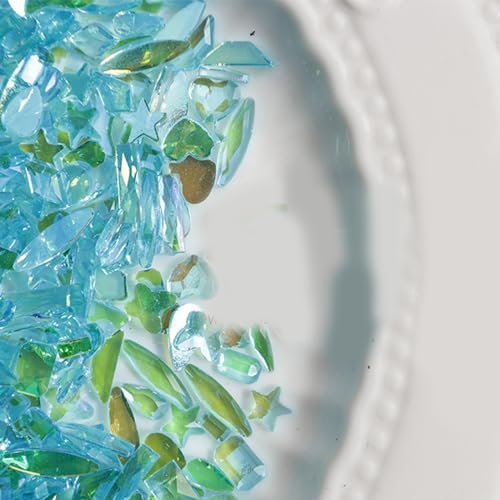 50 Stück 3D-Kristallnägel, Schmuck, Maniküre, Aufkleber, Kristall, Kunst, Spitzen, Strasssteine, Dekorationen, Zubehör 50 Stück 3D-Kristallnägel, Schmuck, Maniküre, Aufkleber, Kristall, Kunst, Spitzen, Strasssteine, Dekorationen, Zubehör von FUUGlan