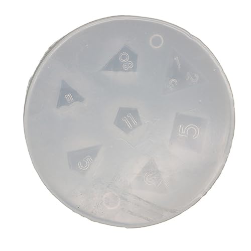 7 Formen Würfel Filet Quadratische Dreieckswürfel Form Würfel Digitales Spiel Silikon Kristall Epoxidharz Form Kunst von FUUGlan