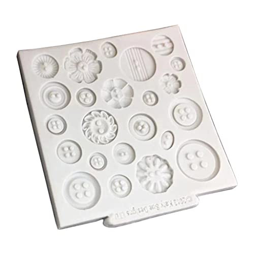 Exquisites Seifenherstellungszubehör in Knopfform, Kuchendekorationswerkzeug, Silikonform, Haushaltsformen, Handwerk Exquisites Seifenherstellungszubehör in Knopfform, Kuchendekorationswerkzeug, Silikonform, Haushaltsformen, Handwerk von FUUGlan