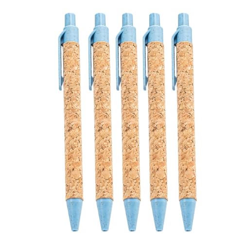 FUUGlan 5 Stück 1,0 mm einziehbarer Kugelschreiber, Ölstift, glattes Schreiben, Kugelschreiber, Schreibwaren, Schule, Bürobedarf FUUGlan 5 Stück 1,0 mm einziehbarer Kugelschreiber, Ölstift, glattes Schreiben, Kugelschreiber, Schreibwaren, Schule, Bürobedarf von FUUGlan