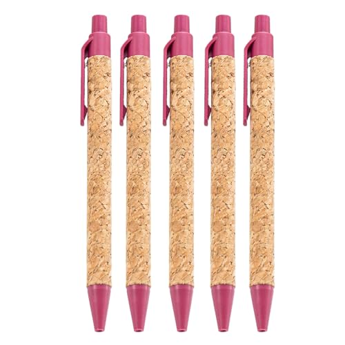 FUUGlan 5 Stück 1,0 mm einziehbarer Kugelschreiber, Ölstift, glattes Schreiben, Kugelschreiber, Schreibwaren, Schule, Bürobedarf FUUGlan 5 Stück 1,0 mm einziehbarer Kugelschreiber, Ölstift, glattes Schreiben, Kugelschreiber, Schreibwaren, Schule, Bürobedarf von FUUGlan