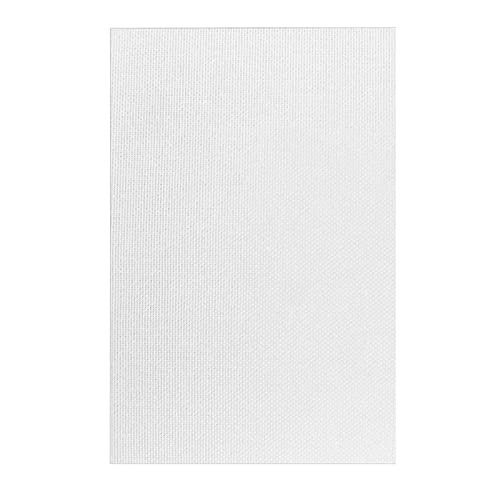 FUUGlan Aida-Tuch für Stoff, Leinwand, glatte Löcher, verschiedene Größen zum Sticken, Schwarz, 14 Stück FUUGlan Aida-Tuch für Stoff, Leinwand, glatte Löcher, verschiedene Größen zum Sticken, Schwarz, 14 Stück von FUUGlan