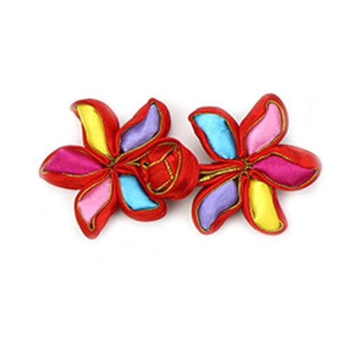 FUUGlan Chinesische Knoten, Froschknöpfe, Cheongsam-Knöpfe, Blume, chinesische Verschlüsse, Nähverschlüsse für chinesische Umhänge, Mäntel FUUGlan Chinesische Knoten, Froschknöpfe, Cheongsam-Knöpfe, Blume, chinesische Verschlüsse, Nähverschlüsse für chinesische Umhänge, Mäntel von FUUGlan