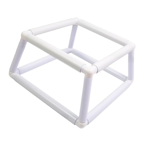 FUUGlan Doppelschichtiger Stickrahmen, quadratischer Stickrahmen, Stickrahmen, quadratischer Stick-Clip-Rahmen für Quilten, Basteln, Nährahmen FUUGlan Doppelschichtiger Stickrahmen, quadratischer Stickrahmen, Stickrahmen, quadratischer Stick-Clip-Rahmen für Quilten, Basteln, Nährahmen von FUUGlan