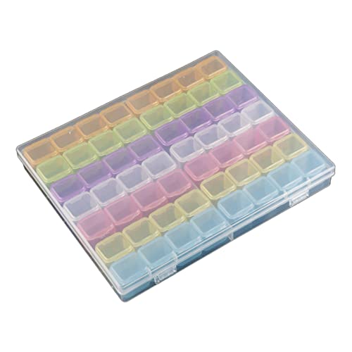 FUUGlan Multifunktionale Aufbewahrungsbox für Schmuckkästchen, 56 Fächer, abnehmbare Schmuckschatulle, Kristallperlen für Ohren FUUGlan Multifunktionale Aufbewahrungsbox für Schmuckkästchen, 56 Fächer, abnehmbare Schmuckschatulle, Kristallperlen für Ohren von FUUGlan