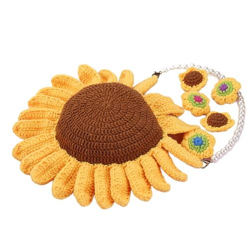 FUUGlan Schildkröten-Häkelset für Anfänger, Kinder, Erwachsene, mit Schritt-für-Schritt-Videoanleitung (evtl. nicht in deutscher Sprache), Häkelblumenbeutel-Set, Häkelanleitung von FUUGlan