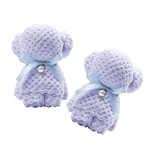 FUUGlan Set mit 2 Bären-Handtüchern, 30 x 30 cm, bequemer Waschlappen, sehr saugfähig, für Hochzeiten, Partys, Brautpartys FUUGlan Set mit 2 Bären-Handtüchern, 30 x 30 cm, bequemer Waschlappen, sehr saugfähig, für Hochzeiten, Partys, Brautpartys von FUUGlan