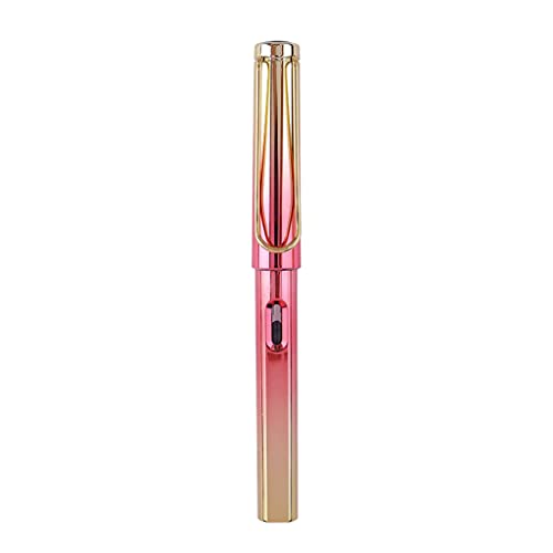 Füllfederhalter mit Kolbenfüllung, feine Feder, Metallic-Farbverlauf, Kalligraphie-Stift für Kinder, Erwachsene, Schreiben, Zeichenzubehör Füllfederhalter mit Kolbenfüllung, feine Feder, Metallic-Farbverlauf, Kalligraphie-Stift für Kinder, Erwachsene, Schreiben, Zeichenzubehör von FUUGlan