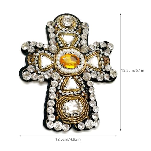 Handgefertigte Strass-Perlen für exquisite Kleidung, bestickte Applikation, Stoffreparatur, Nähapplikation Handgefertigte Strass-Perlen für exquisite Kleidung, bestickte Applikation, Stoffreparatur, Nähapplikation von FUUGlan