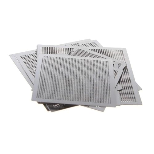 IC-Chip-Schablonen, 10 Stück/Set, BGA-Reballing-Schablonen für Computer-IC-Chip-Reparatur-Schablonen IC-Chip-Schablonen, 10 Stück/Set, BGA-Reballing-Schablonen für Computer-IC-Chip-Reparatur-Schablonen von FUUGlan
