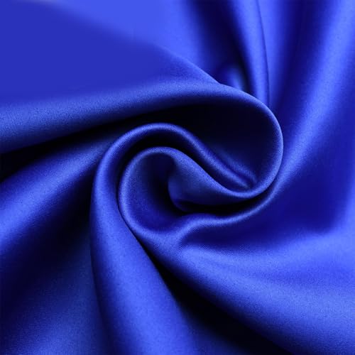 Matter Nähstoff, 150 cm breit, weicher Polyesterstoff für Hochzeitskleid, Kleider, Schleifen, Tischdecke, Kleidung, Nähen, atmungsaktives Textil von FUUGlan