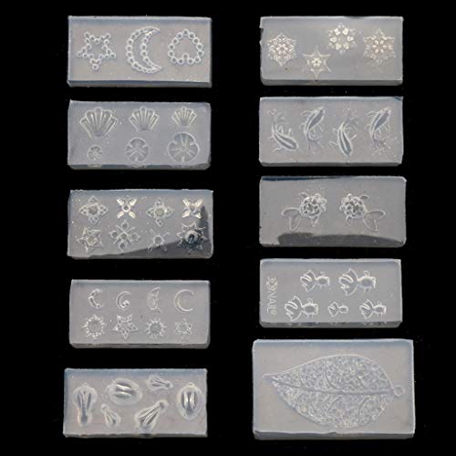 Silikonform Stern für Sonne, Mond, Kuchendekoration, kleine Harz, Epoxidharz, Gießform für Ohrringe, Schmuck, Anhänger Silikonform Stern für Sonne, Mond, Kuchendekoration, kleine Harz, Epoxidharz, Gießform für Ohrringe, Schmuck, Anhänger von FUUGlan