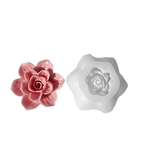 Silikonform mit 3D-Kunstblumen, handgefertigt, Seifenherstellung, Silikon, für Handarbeit Silikonform mit 3D-Kunstblumen, handgefertigt, Seifenherstellung, Silikon, für Handarbeit von FUUGlan