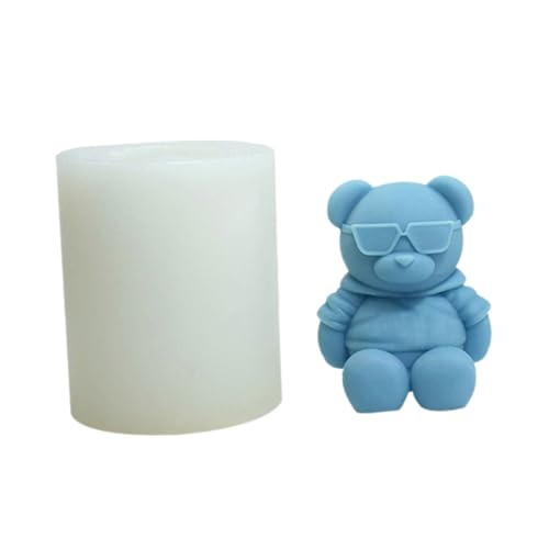 Silikonformen in Bärenform, Epoxidharz-Formen für Seife, Gips, Dekorationen, Kuchen, Fondant, Dekorationen, Zubehör von FUUGlan
