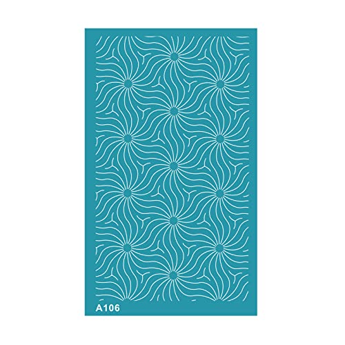 Ton-Siebdruck-Schablonen, wiederverwendbar, Siebdruck-Werkzeug für Wand, Papier, Stoff, Platte, Schmuck, Ohrringe, Werkzeug Ton-Siebdruck-Schablonen, wiederverwendbar, Siebdruck-Werkzeug für Wand, Papier, Stoff, Platte, Schmuck, Ohrringe, Werkzeug von FUUGlan