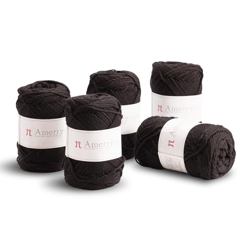 Hamanaka Amerry Garn, 5 Knäuel, mittelschwer, Kammgarn, 70 % neuseeländische Merinowolle, 30 % Acryl-Mischung, weiches und leicht zu strickendes Garn zum Stricken und Häkeln, hergestellt in Japan (Col Hamanaka Amerry Garn, 5 Knäuel, mittelschwer, Kammgarn, 70 % neuseeländische Merinowolle, 30 % Acryl-Mischung, weiches und leicht zu strickendes Garn zum Stricken und Häkeln, hergestellt in Japan (Col von FUWA FUWA FRIENDS