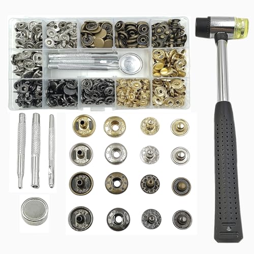 FUZHIJIA Leder-Druckknöpfe-Set von FUZHIJIA