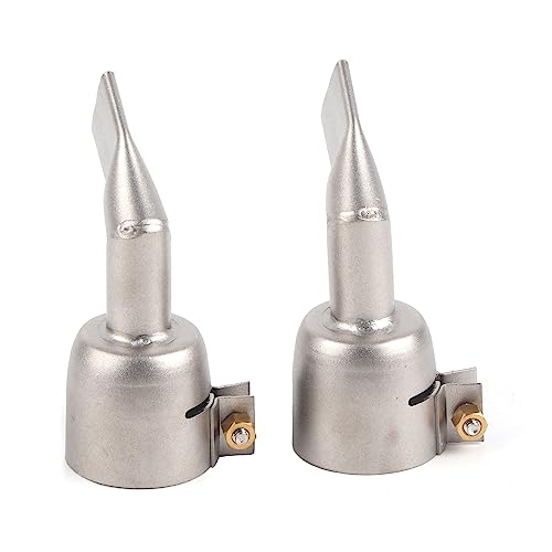 2 Stück 20mm Flachschweißdüse für Heißluftwärme, Heißluftpistole Schweißdüse 120 Grad Edelstahl Schweißer Heizbrenner Flachspitzendüse für PVC-Kunststoffplattenlötzubehör, 32 mm Innendurchmesser 2 Stück 20mm Flachschweißdüse für Heißluftwärme, Heißluftpistole Schweißdüse 120 Grad Edelstahl Schweißer Heizbrenner Flachspitzendüse für PVC-Kunststoffplattenlötzubehör, 32 mm Innendurchmesser von FUZHUI